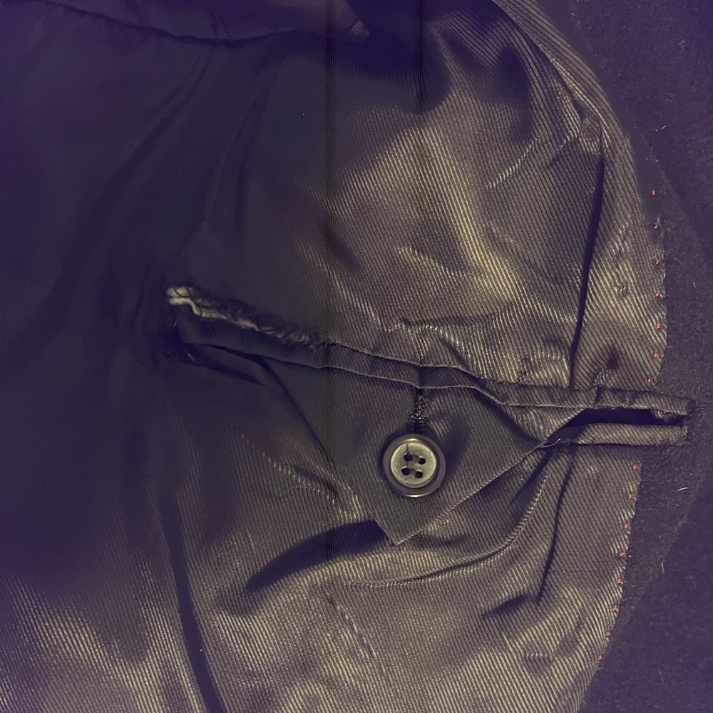 Men’s Ralph Lauren Wool Coat Black - Picture 8 of 12